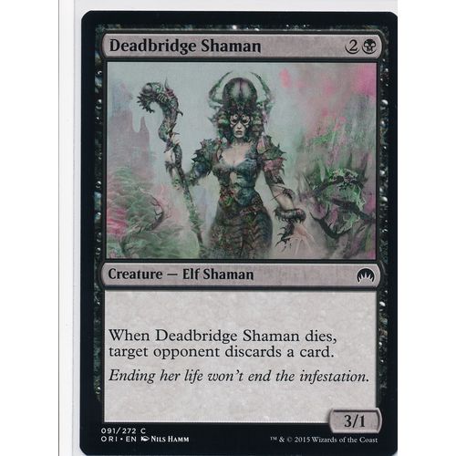 Magic the Gathering MTG Origins 91/272 Deadbridge Shaman