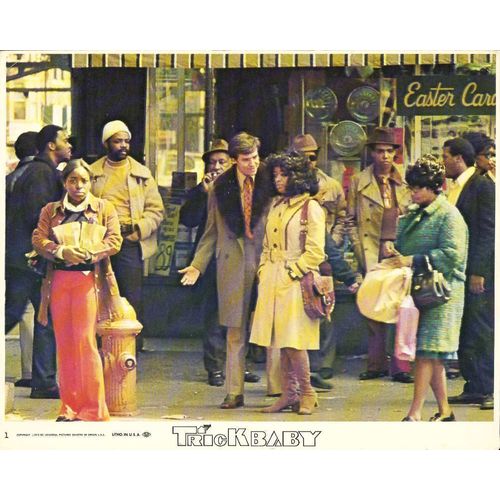 TRICK BABY Kiel Martin, Mel Stewart 1973 F-O-H Stills Set (8)