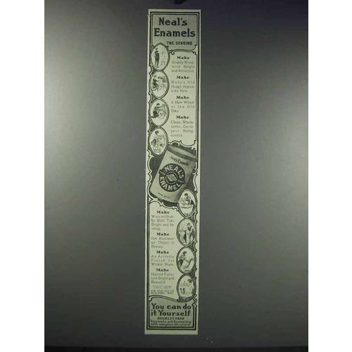 1900 Neal's Enamel Paint Ad
