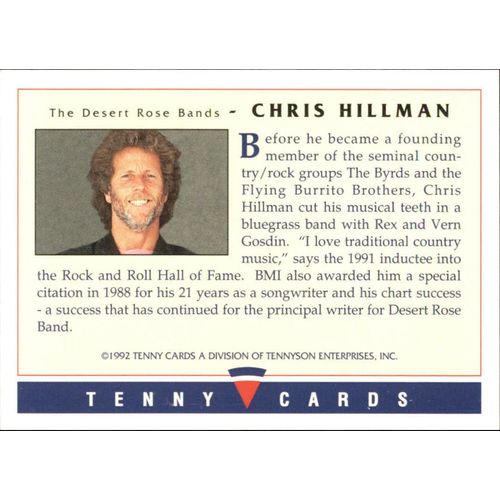 1992 Super Country Music Chris Hillman #9