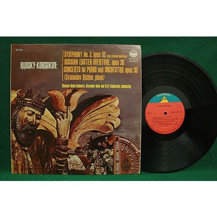 Richter/Gauk/Kondrashin - Rimski-Korsakov: Symph. No. 3/Easter - SDBR 3393 - NM