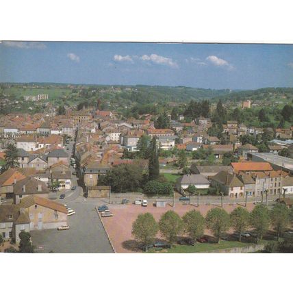 Marcigny France Postcard posted 1986 VGC
