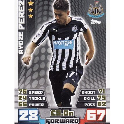 Match Attax 2014/2015 214 Ayoze Perez Newcastle United