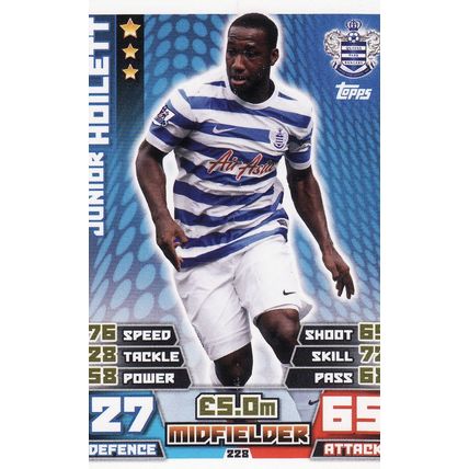 Match Attax 2014/2015 228 Junior Hoilett Queens Park Rangers