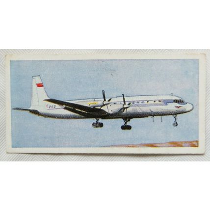 1962 Lyons Tea card Wings Across the World No. 19 IL 18