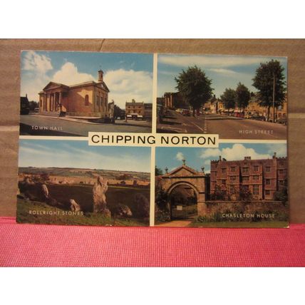 mutiview, CHIPPING NORTON, Oxfordshire unused postcard by J Salmon =