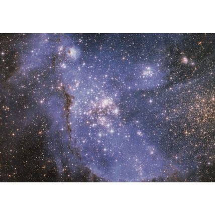 NGC 346 Nebula Star Cluster Constellation Astronomy Postcard