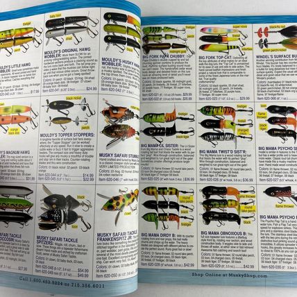 Rollie & Helen's 2022 Musky Shop Fishing Tackle Catalog