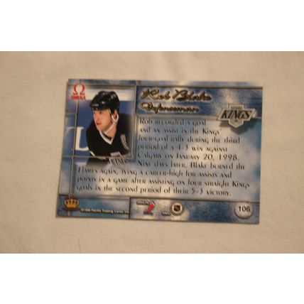 Rob Blake 1997/98 Pacific Omega GOLD NO. 106