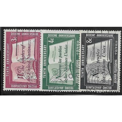 1955 Michel 39/40 - fine used (o)