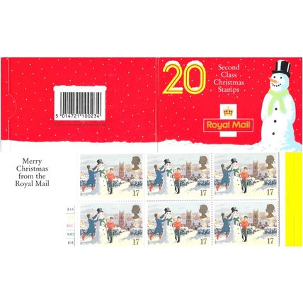 LX1 1990 Christmas Booklet (Cylinder) NB1-4