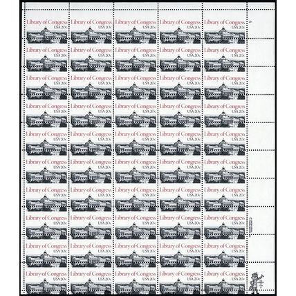 2004, MNH 20¢ Dramatic Misperforation ERROR Sheet of 50 * Stuart Katz