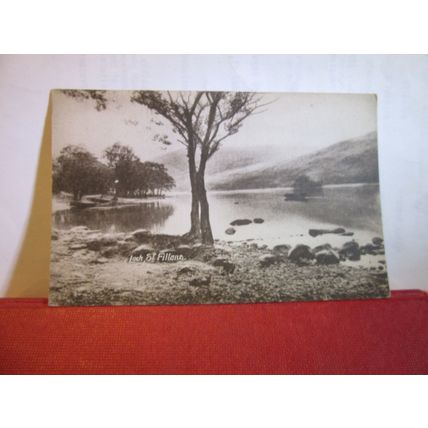 LOCH St. FILLANS, CRIEFF, PERTHSHIRE. unused antique postcard =