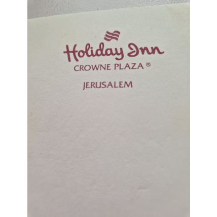 Holiday inn Jerusalem Pad