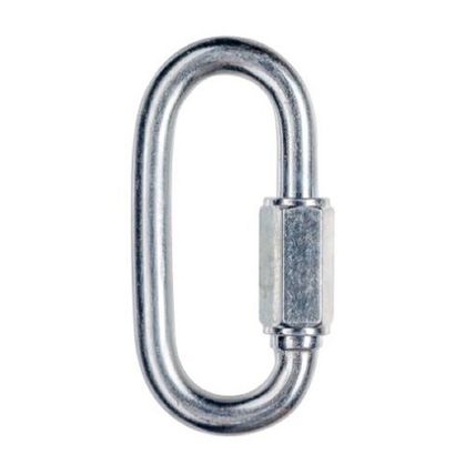 HEAVY DUTY QUICK LINK SCREW LOCK Chain Fastener Hook Carabiner Steel 4mm 6mm 8mm