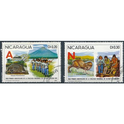 National Literacy Campaign - Nicaragua 1981 - F H - MiNr B/C 2180