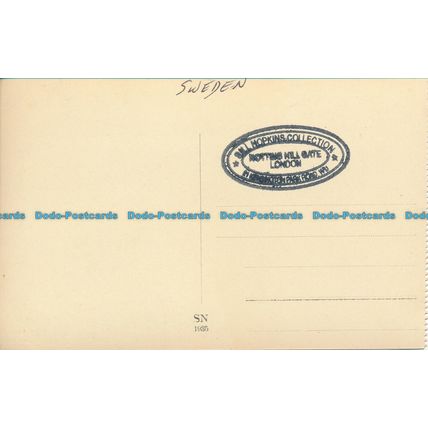 R137634 Visby. Interior av Helgeandskyrkan. B. Hopkins
