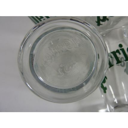 PERRIER 12 Oz Tumbler Water Glasses MARTIN ZSEKELY Vintage Set 5*