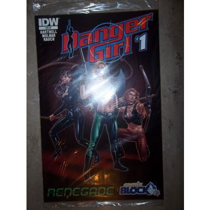 Danger Girl #1 2015 Comic Block Variant IDW Comic