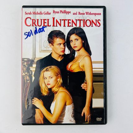 Cruel Intentions DVD Sarah Gellar, Ryan Phillippe, Reese Witherspoon