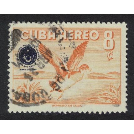 Caribic Wood Duck Bird Ovpt 1960 Canc SG#951