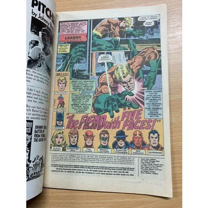 DC COMICS JUSTICE LEAGUE OF AMERICA #156 JULY 1978 (VFN) *GIANT* COMIC (LL)