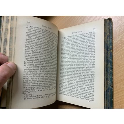 RARE* c1875 EDWARD BULWER-LYTTON "EUGENE ARAM" FICTION ANTIQUE BOOK (P4)