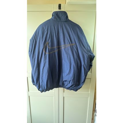 Nike Vintage Reversible(Navy/Yellow) Puffer Jacket Men's Large