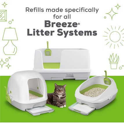 Purina Tidy Cats Litter Pellets, Breeze Refill Litter Pellets in Recyclable Box