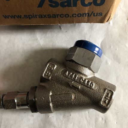 SPIRAX SARCO TD42H W/ Blowdown Valve THERMODYNAMIC 3/4” STEEL STEAM TRAP,BK