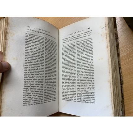 1832 "HERODOTI MUSAE" HERODOT MUSES VOL 2 LATIN & GREEK ANTIQUE BOOK (P6)