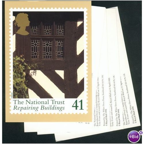GB PHQ's mint set 1995 - Centenary Of National Trust
