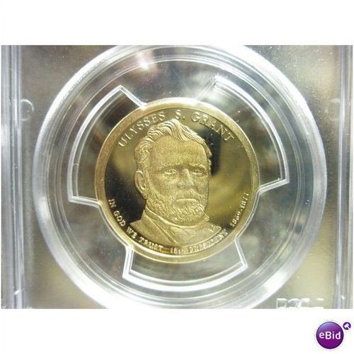 2011 S PCGS *FIRST STRIKE* Ulysses S. Grant $1 (F SHIP)