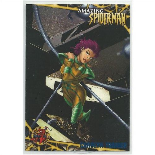 SPIDER-MAN 1997 , FLEER ULTRA ' PARALLEL BLUE FOIL card # 42 ' (1997)