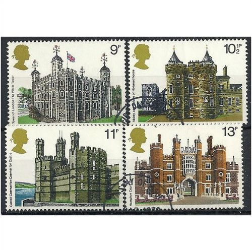 1978 Buildings Set SG1054-1057 Very Fine Used ..
