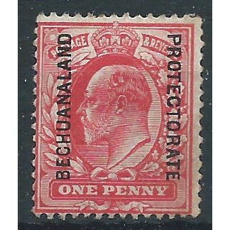Bechuanaland 1905 SG68 1d Scarlet Mounted Mint.. .