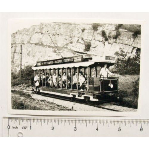 photograph First Tram, Blackpool to Fleetwood