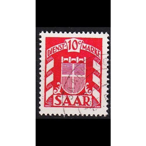 GERMANY Saar [Dienst] MiNr 0033 ( O/used )