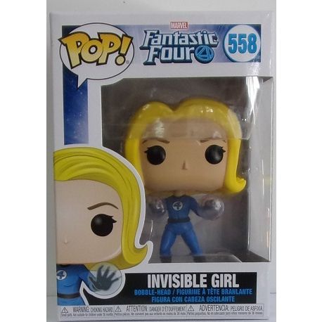 FUNKO / POP ' INVISIBLE GIRL ' Fantastic Four series (2019)