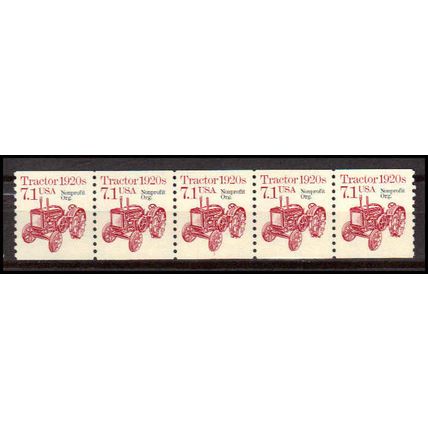 2127a 7.1c Tractor Very Fine MNH Dry Gum PNC 1/5 X0826