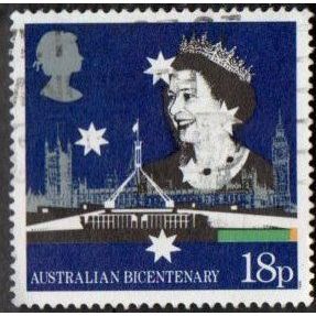 1988 Bicentenary of Australian Settlement. 18 Value. Parliament Bldgs. Fine Used