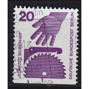 GERMANY BERLIN [1971] MiNr 0403 D ( O/used ) Unfall