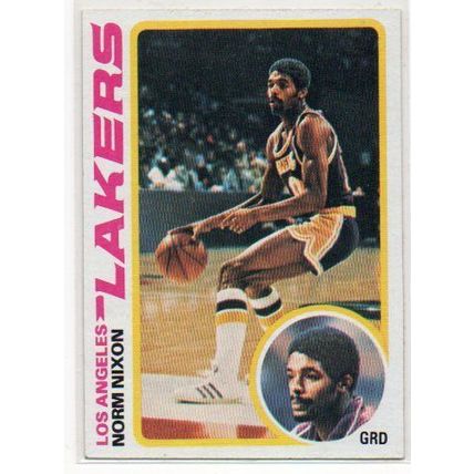 78 79 TOPPS NORM NIXON LAKERS