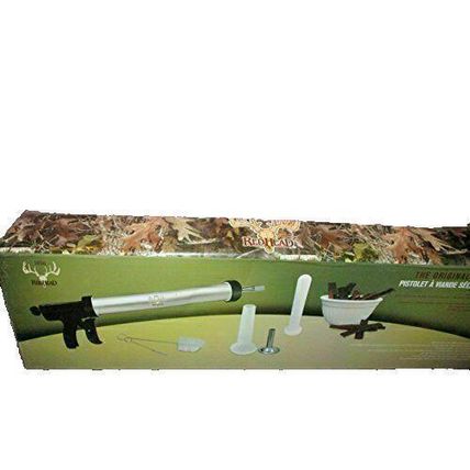 The Original Jerky Gun With 2 Piece Cleaning Brush Set