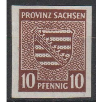 Mi 72x MNH 1945 Saxony Cat € 15