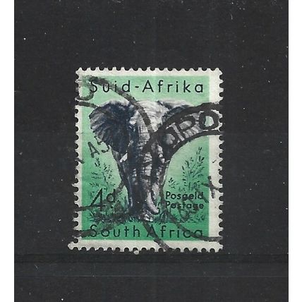 SouthAfrica.SG156 4d African Elephant.Fine Used.Aug25f
