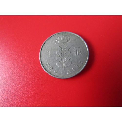 1962 BELGIUM ONE FRANC DUTCH TEXT FREE POST. AF