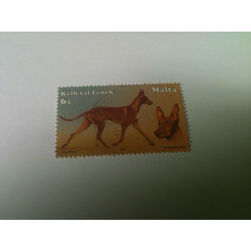 MALTA 2001 DOGS 6c EBID 1
