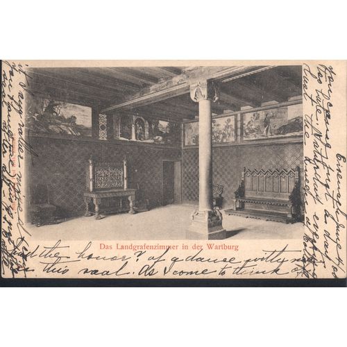 Antique Germany PC 1900 - Das Landgrafenzimmer in der Wartburg