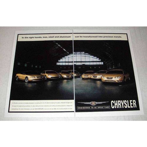 1998 Chrysler Sebring, Concorde, Cirrus, LHS, 300M Ad